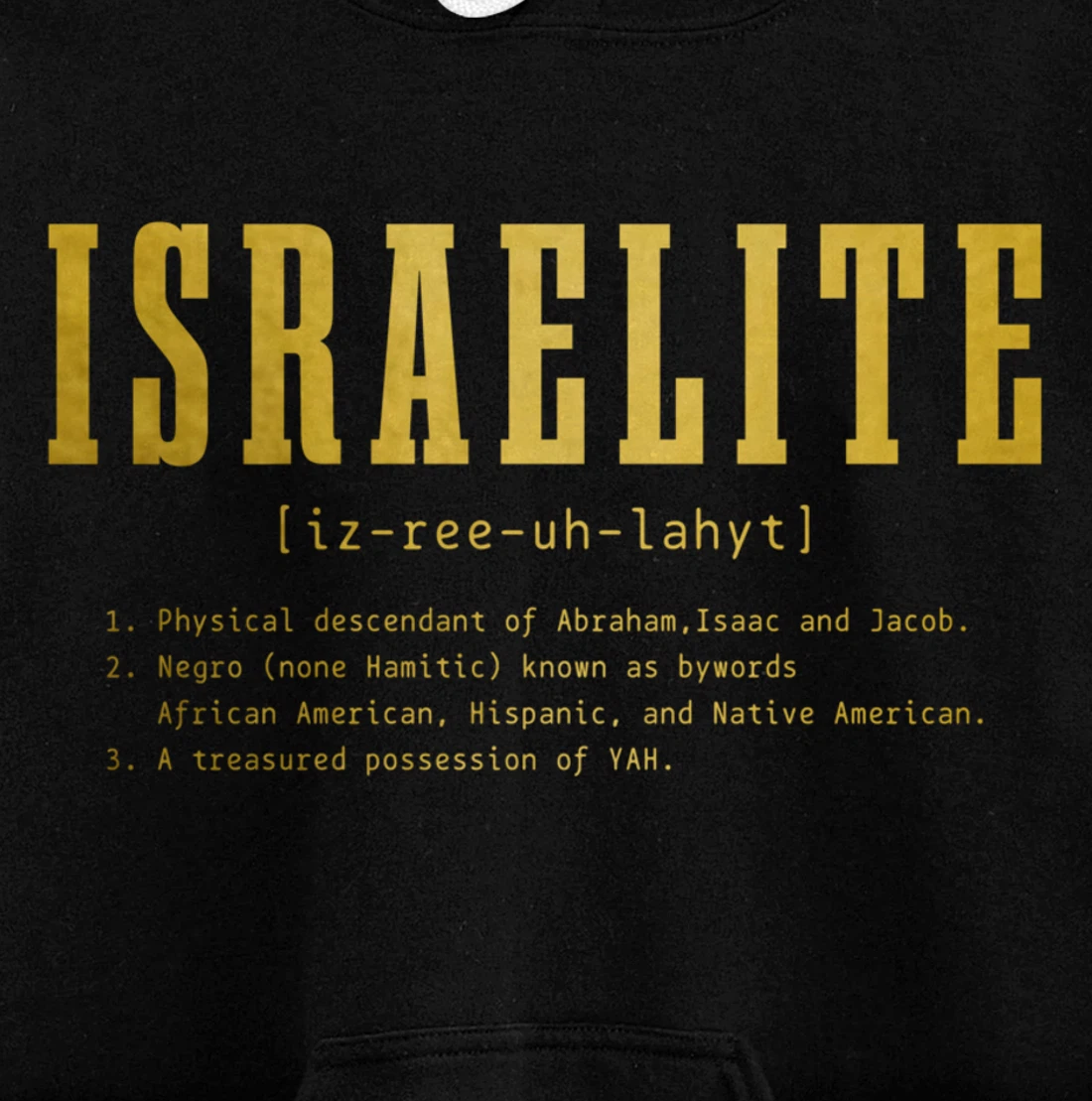 Israelite Definition Hebrew Judah Israel Pullover Hoodie
