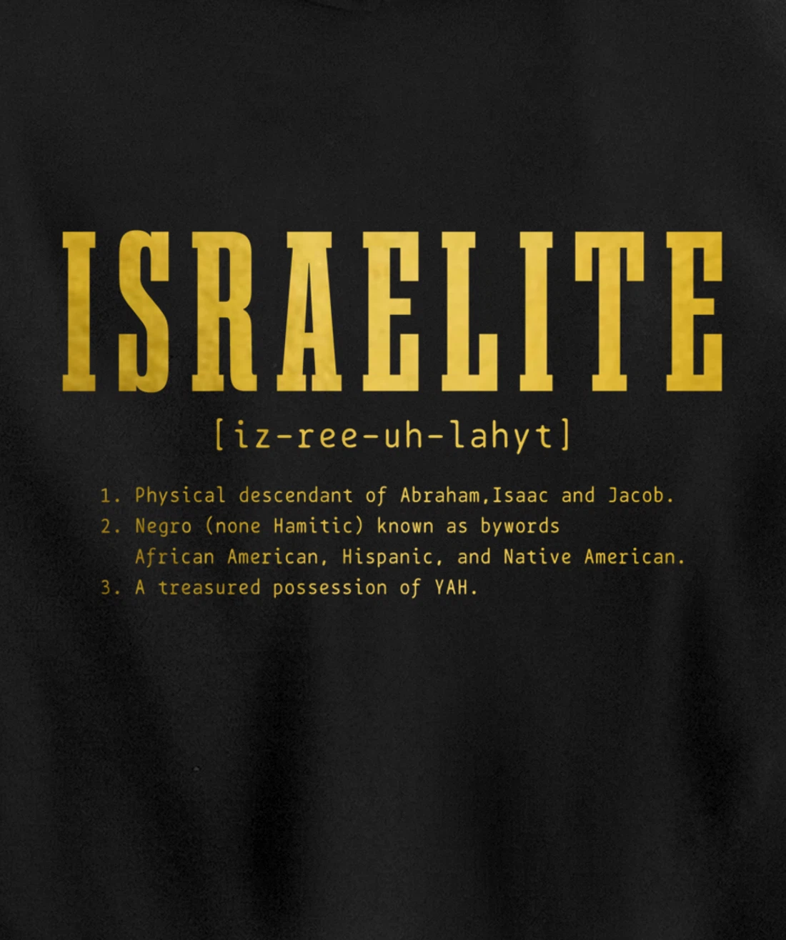 Israelite Definition Hebrew Judah Israel Pullover Hoodie