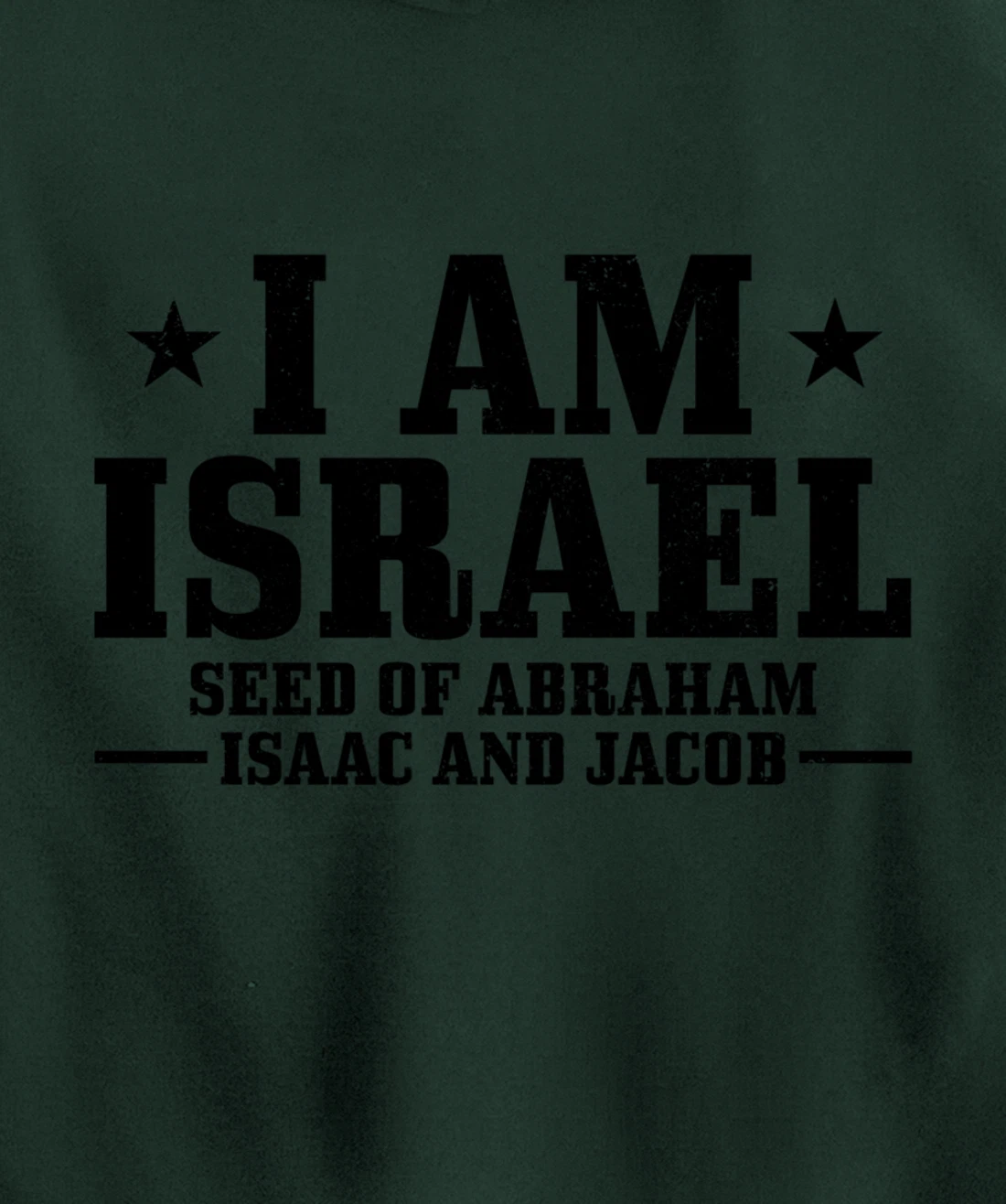 Israelite Hebrew Judah I Am Israel Seed Of Abraham Pullover Hoodie