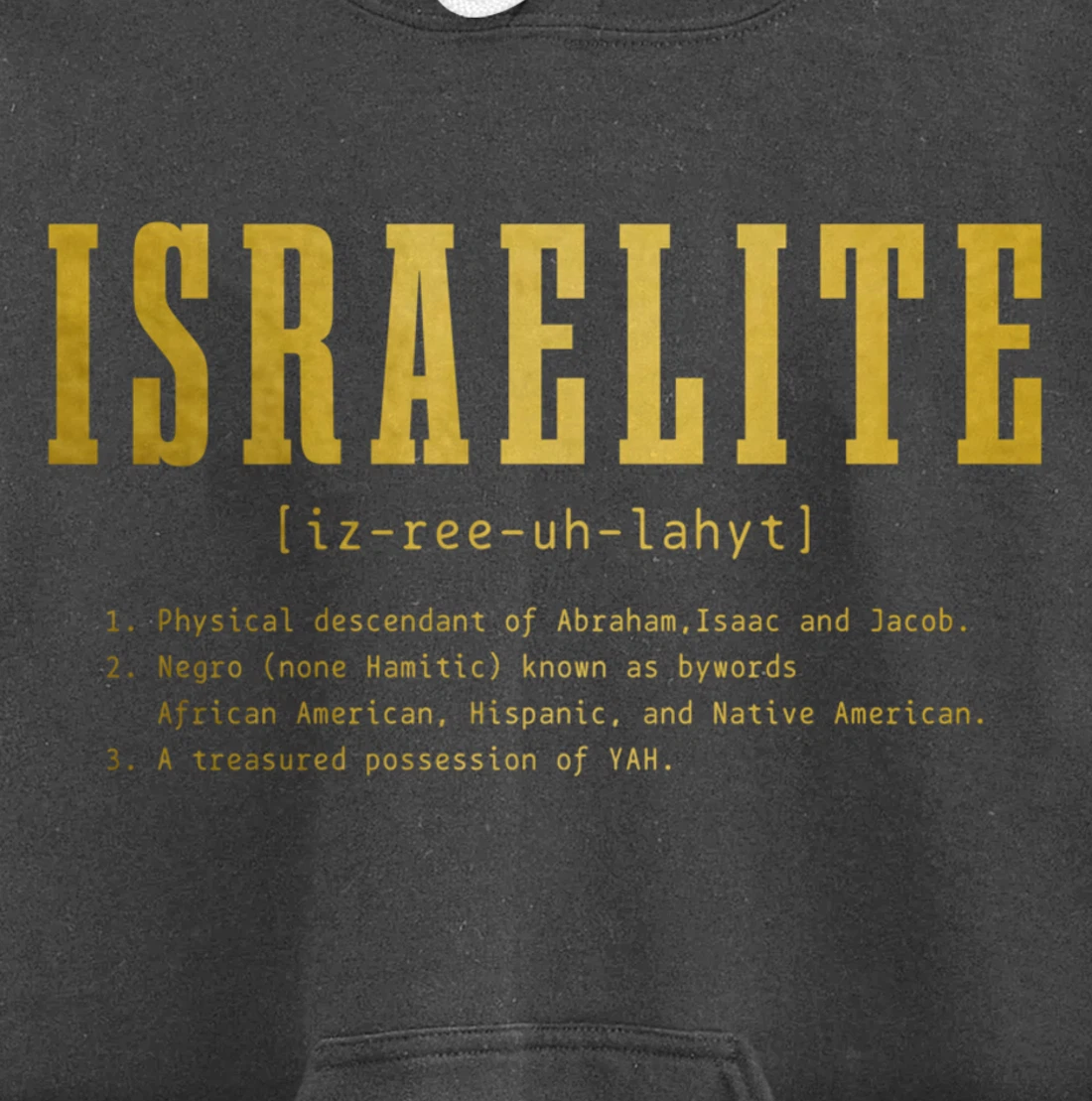Israelite Definition Hebrew Judah Israel Pullover Hoodie