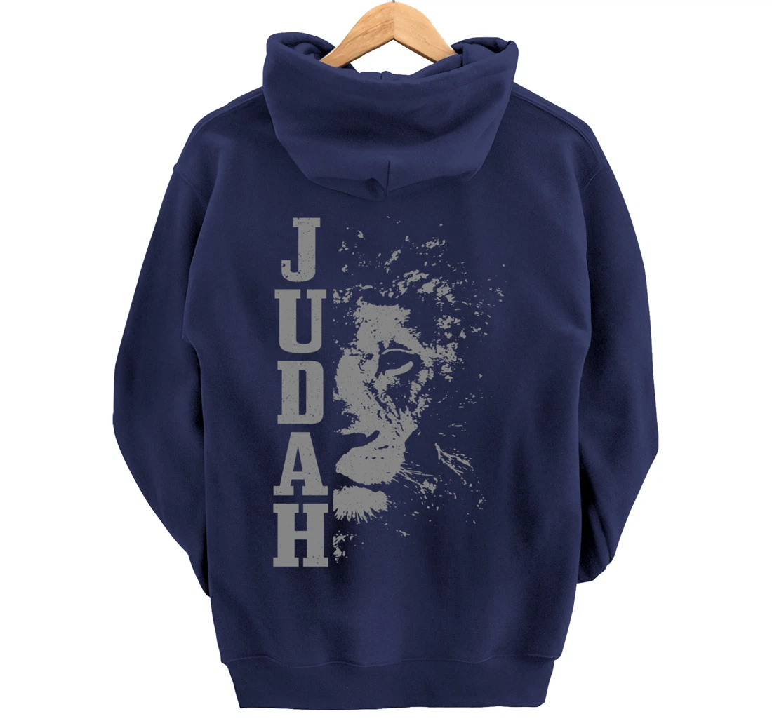 Judah Lion Israelite Vintage Men Women Reggae Israel Hebrew Pullover Hoodie