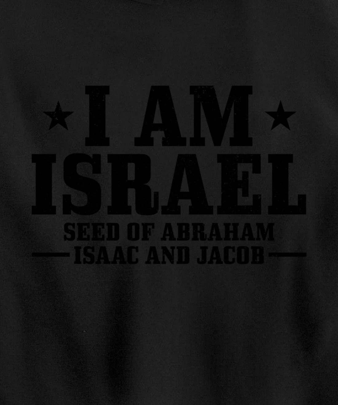 Israelite Hebrew Judah I Am Israel Seed Of Abraham Pullover Hoodie