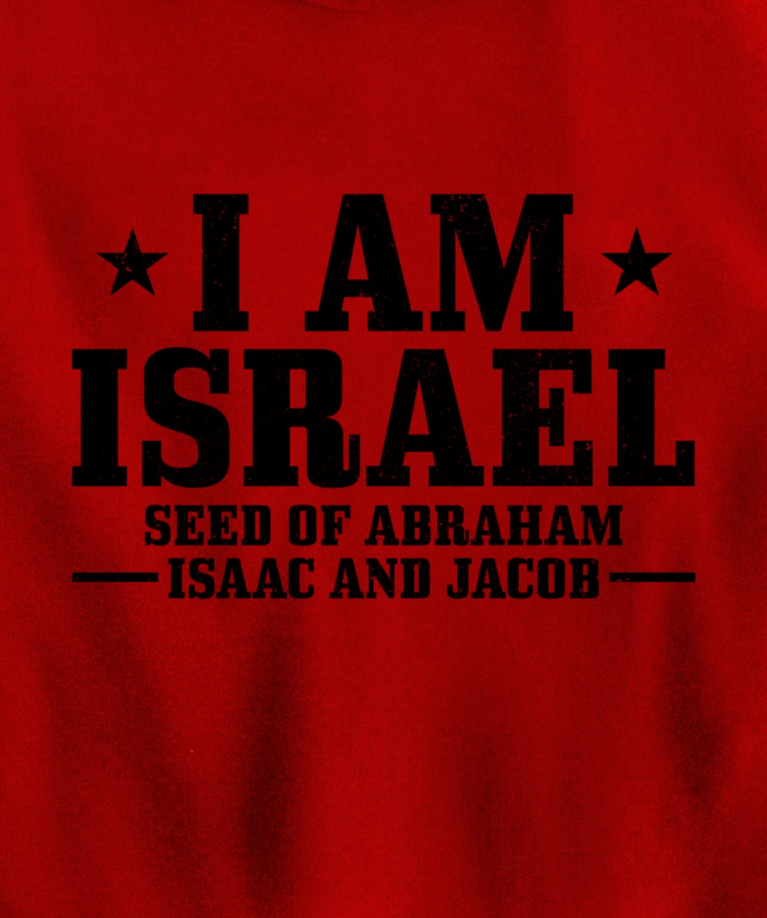 Israelite Hebrew Judah I Am Israel Seed Of Abraham Pullover Hoodie