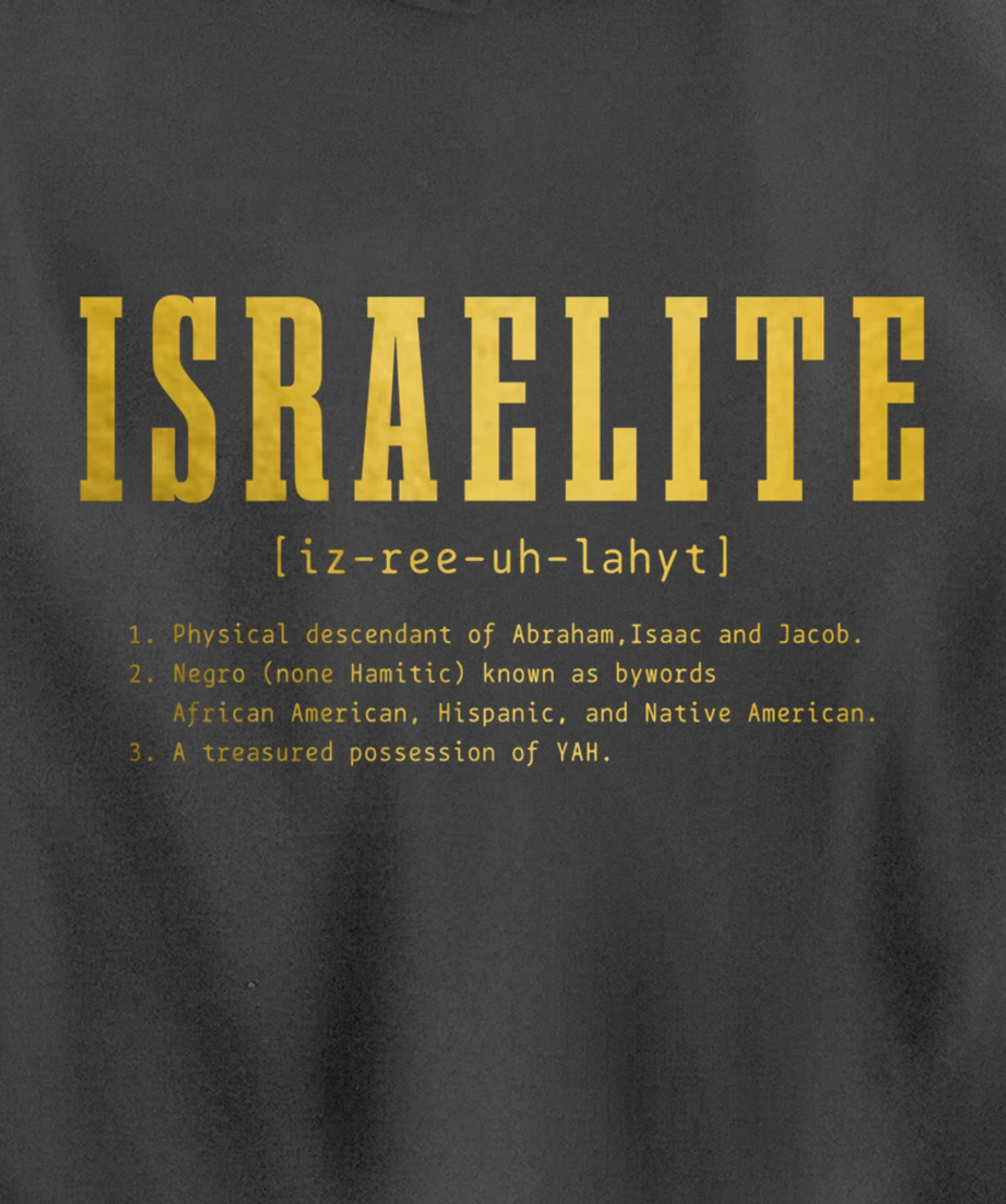 Israelite Definition Hebrew Judah Israel Pullover Hoodie