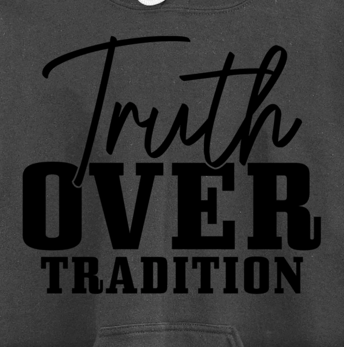 Truth Over Tradition Hebrew Israelite Judah Yah Israel Pullover Hoodie