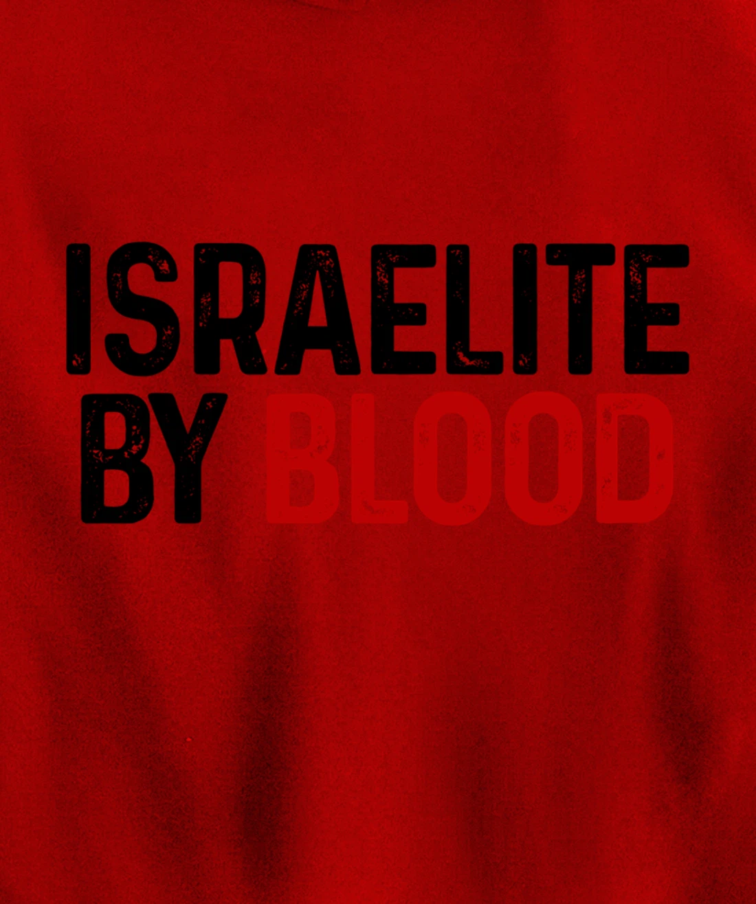 Israelite By Blood Hebrew Judah Yah Israel Pullover Hoodie