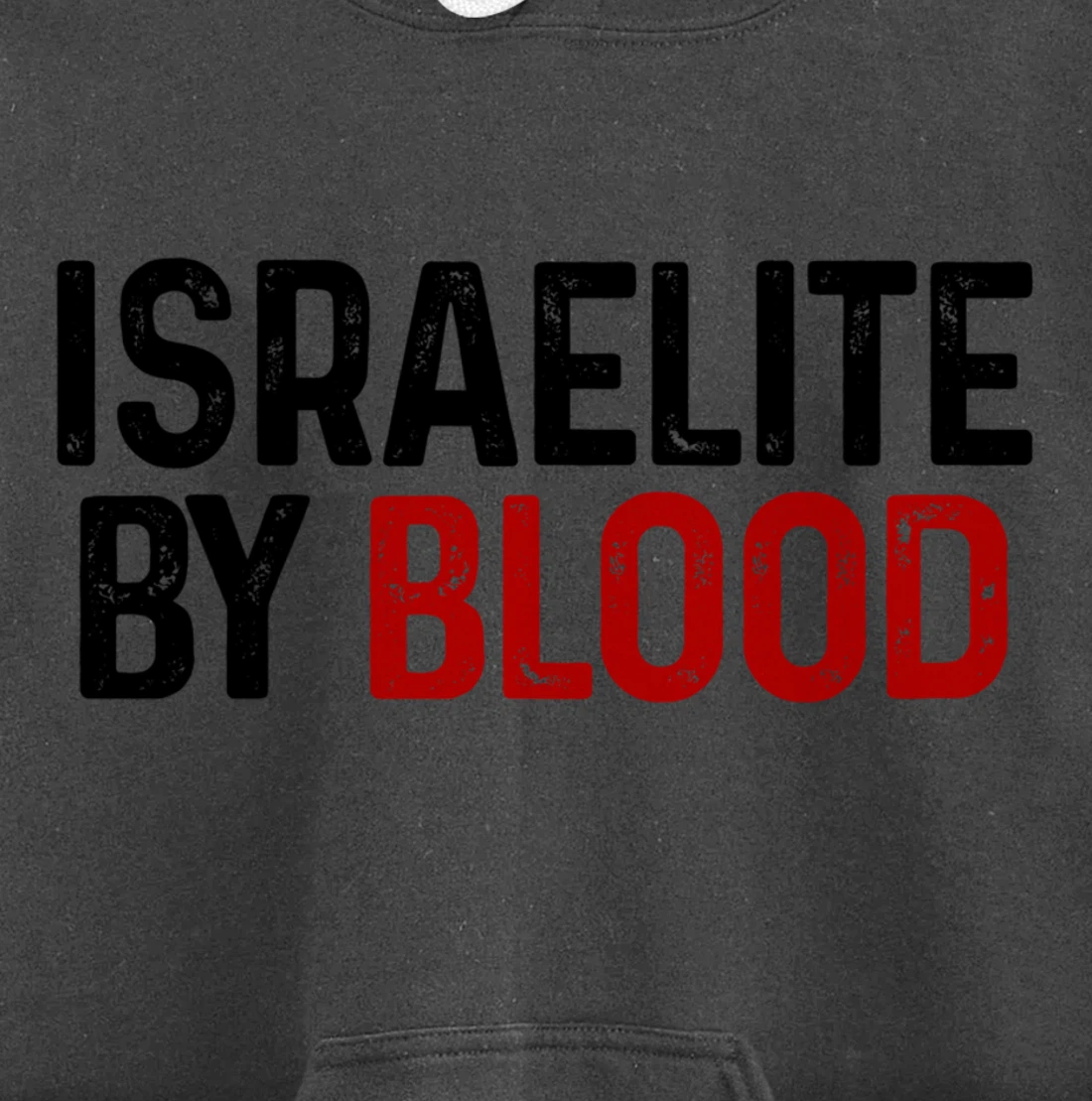 Israelite By Blood Hebrew Judah Yah Israel Pullover Hoodie