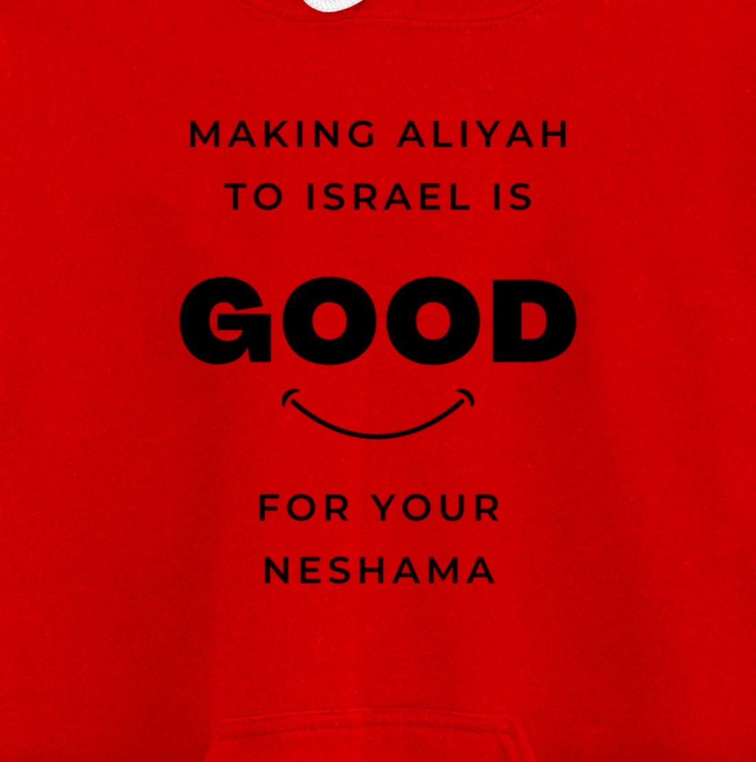 Aliyah to Israel is Good for You Pullover Hoodie