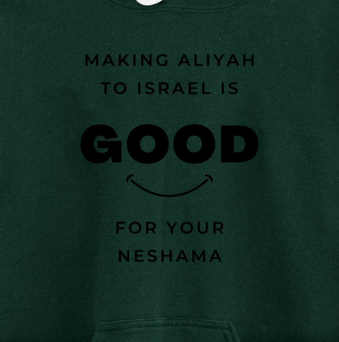 Aliyah to Israel is Good for You Pullover Hoodie