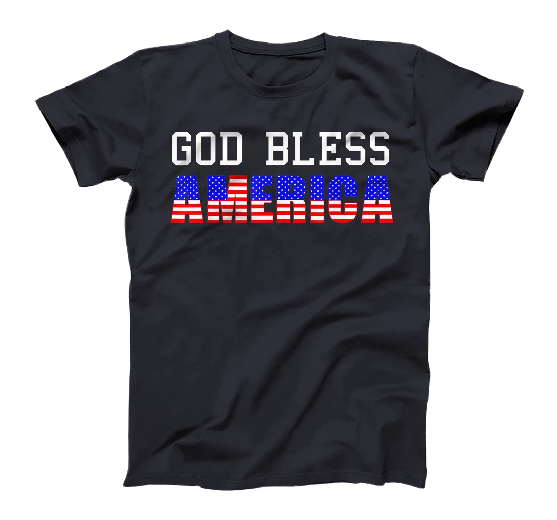 Womens God Bless America T-Shirt