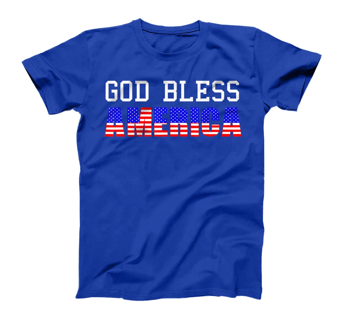 Womens God Bless America T-Shirt