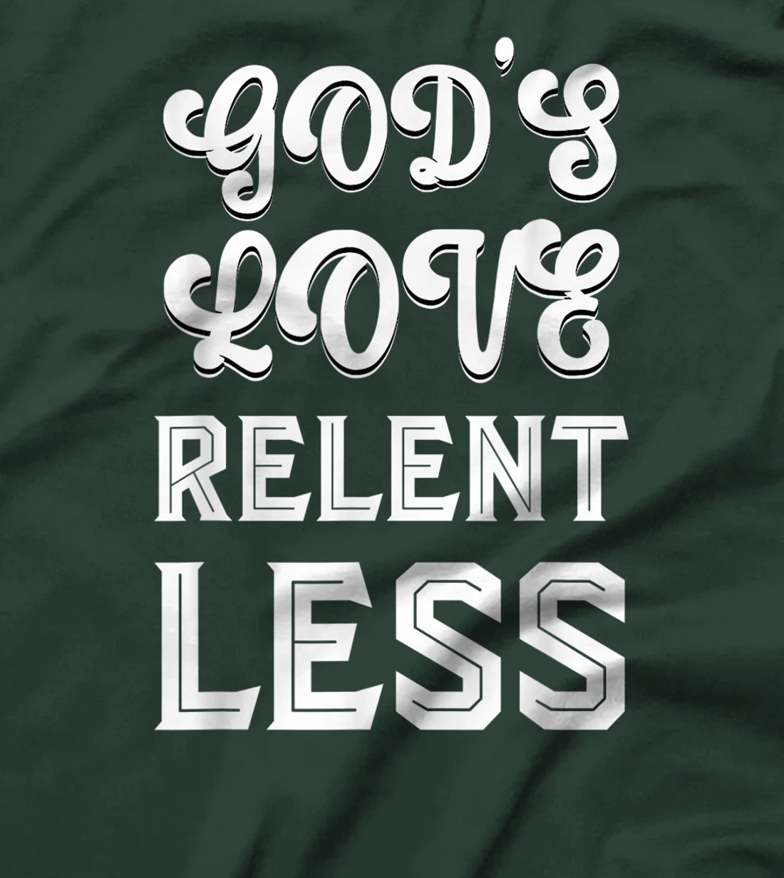 God's Love Inspirational Tshirt T-Shirt