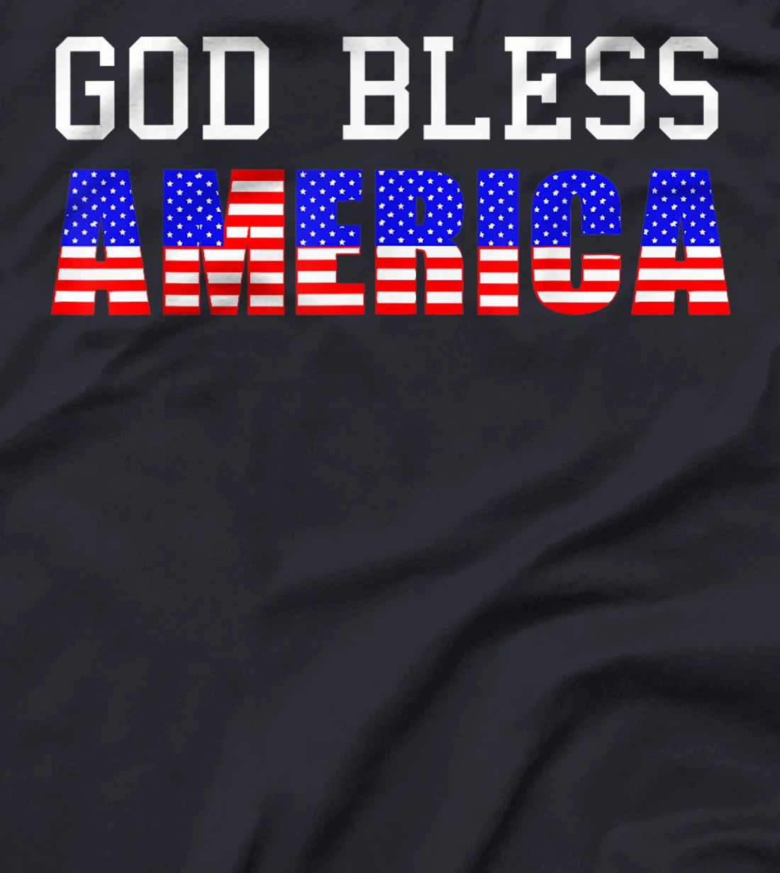 Womens God Bless America T-Shirt