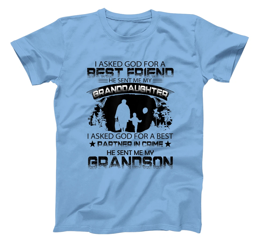 I Asked God For a Best Friend, granny inspirational tee T-Shirt