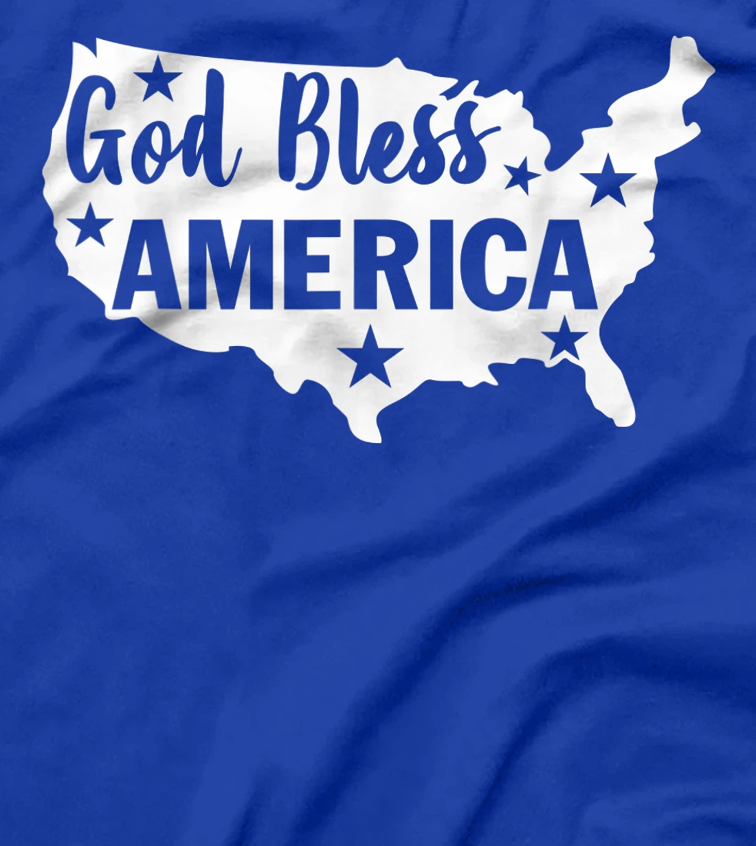 God Bless America 4th Of July USA American Patriotic T-Shirt