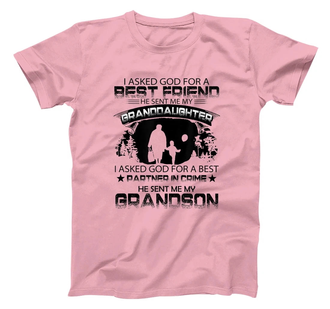 I Asked God For a Best Friend, granny inspirational tee T-Shirt