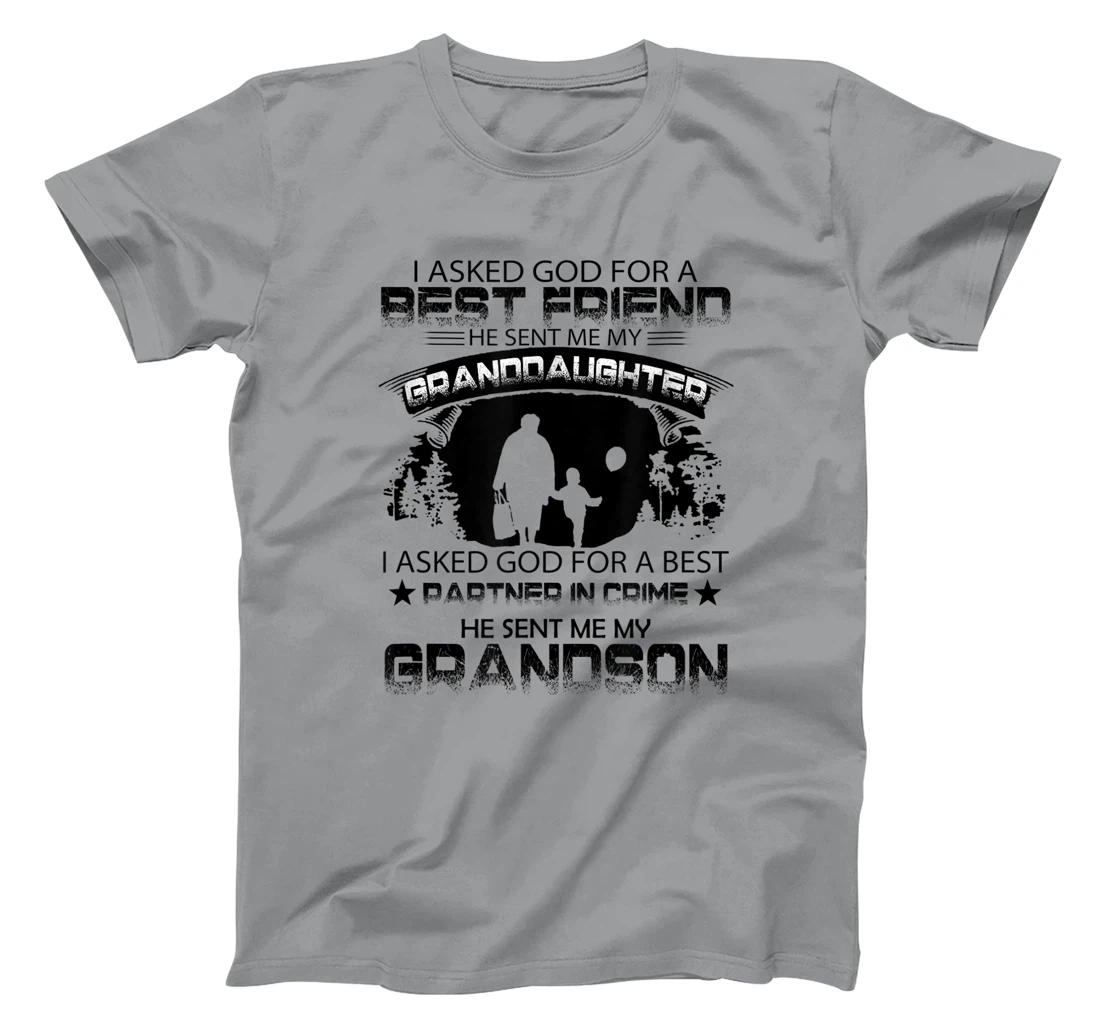 I Asked God For a Best Friend, granny inspirational tee T-Shirt
