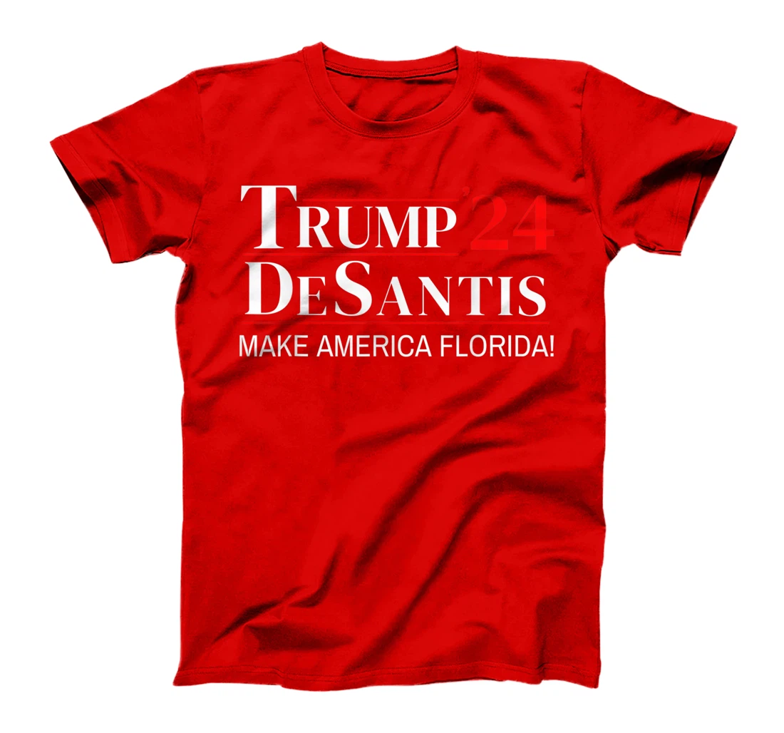 Trump DeSantis 2024 Make America Florida Republican Election T-Shirt
