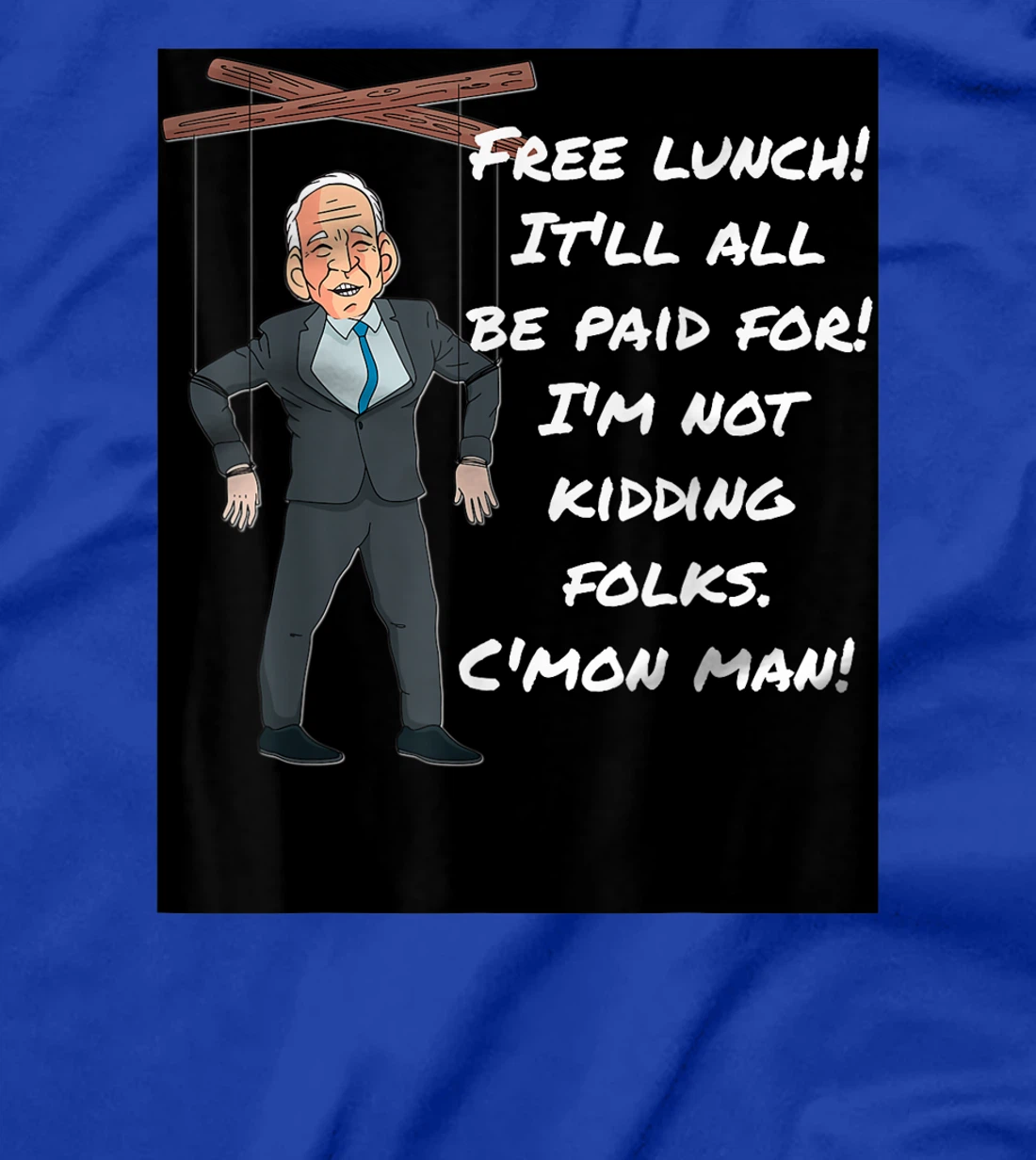 Womens Biden Free Lunch Anti Biden Lied Trump Impeach Biden T-Shirt