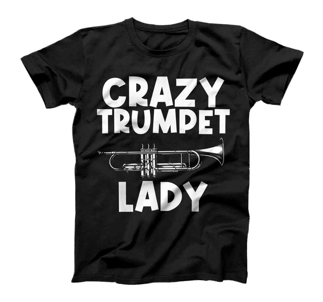 Trumpet Gift For Women Grandma Band Trumpet Players T-Shirt