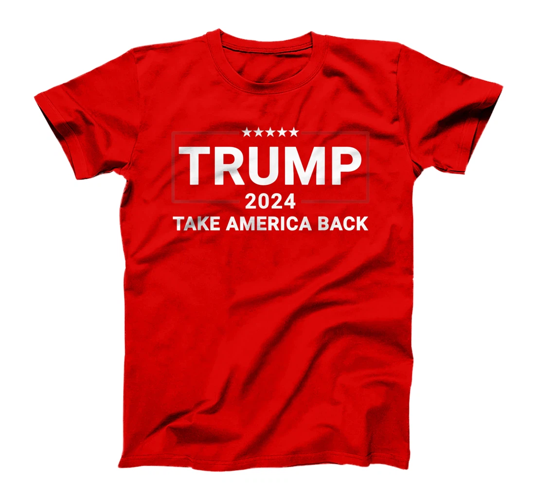 Womens Donald Trump 2024 Take America Back Election - The Return T-Shirt