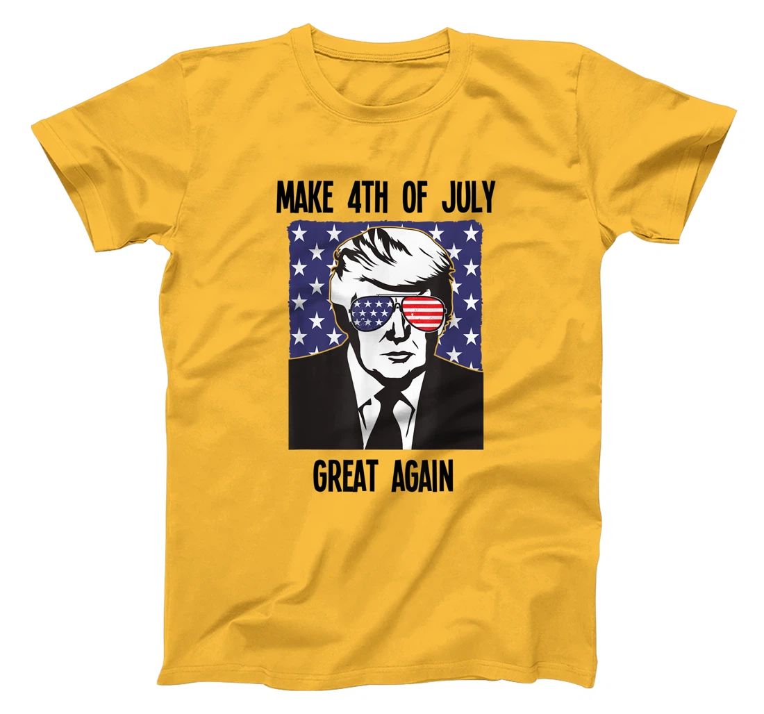 Make 4th of July Great Again Trump Independence Day T-Shirt