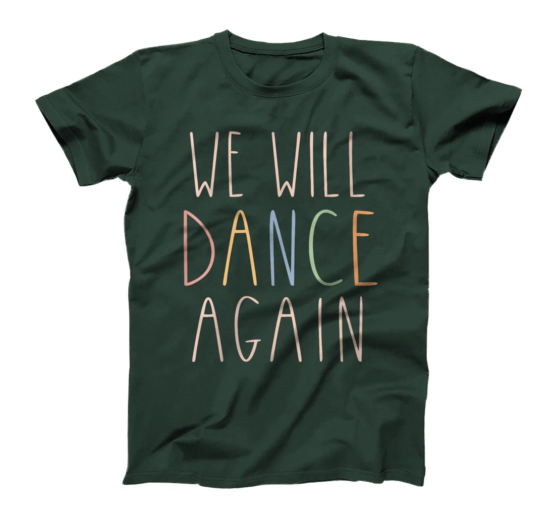 Womens We Will Dance Again Jewish Israel T-Shirt