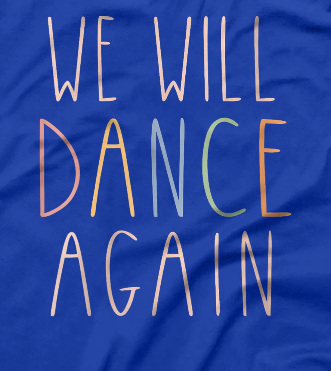 Womens We Will Dance Again Jewish Israel T-Shirt