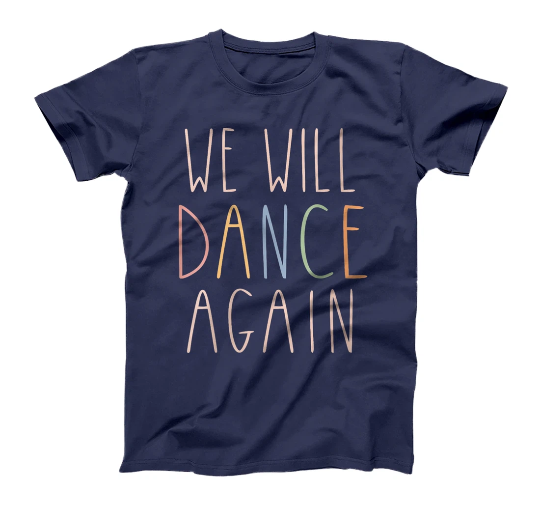 Womens We Will Dance Again Jewish Israel T-Shirt
