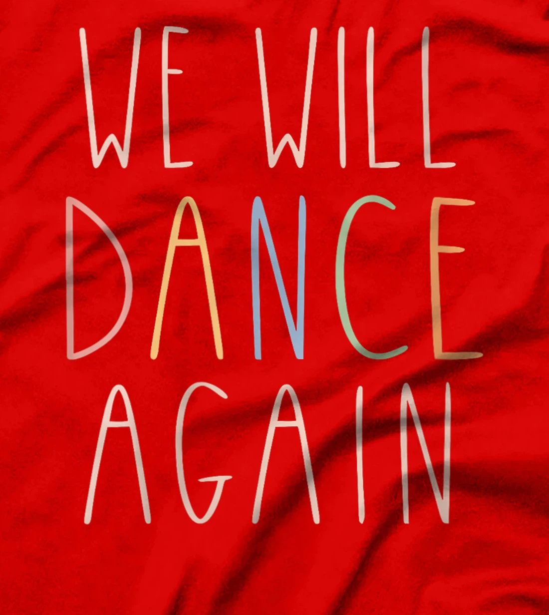 Womens We Will Dance Again Jewish Israel T-Shirt