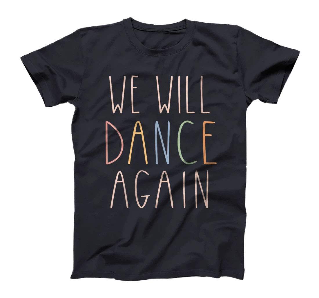Womens We Will Dance Again Jewish Israel T-Shirt