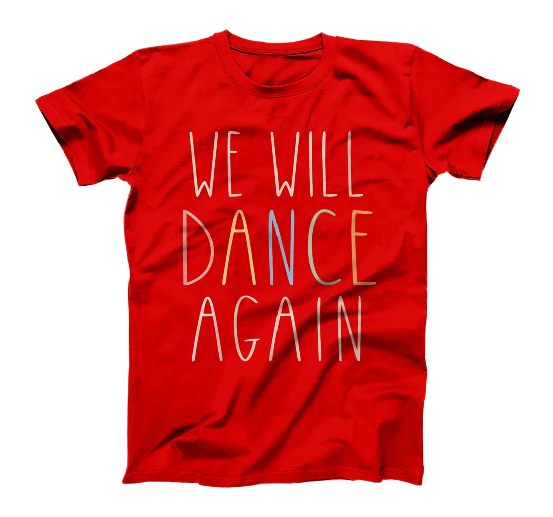 Womens We Will Dance Again Jewish Israel T-Shirt