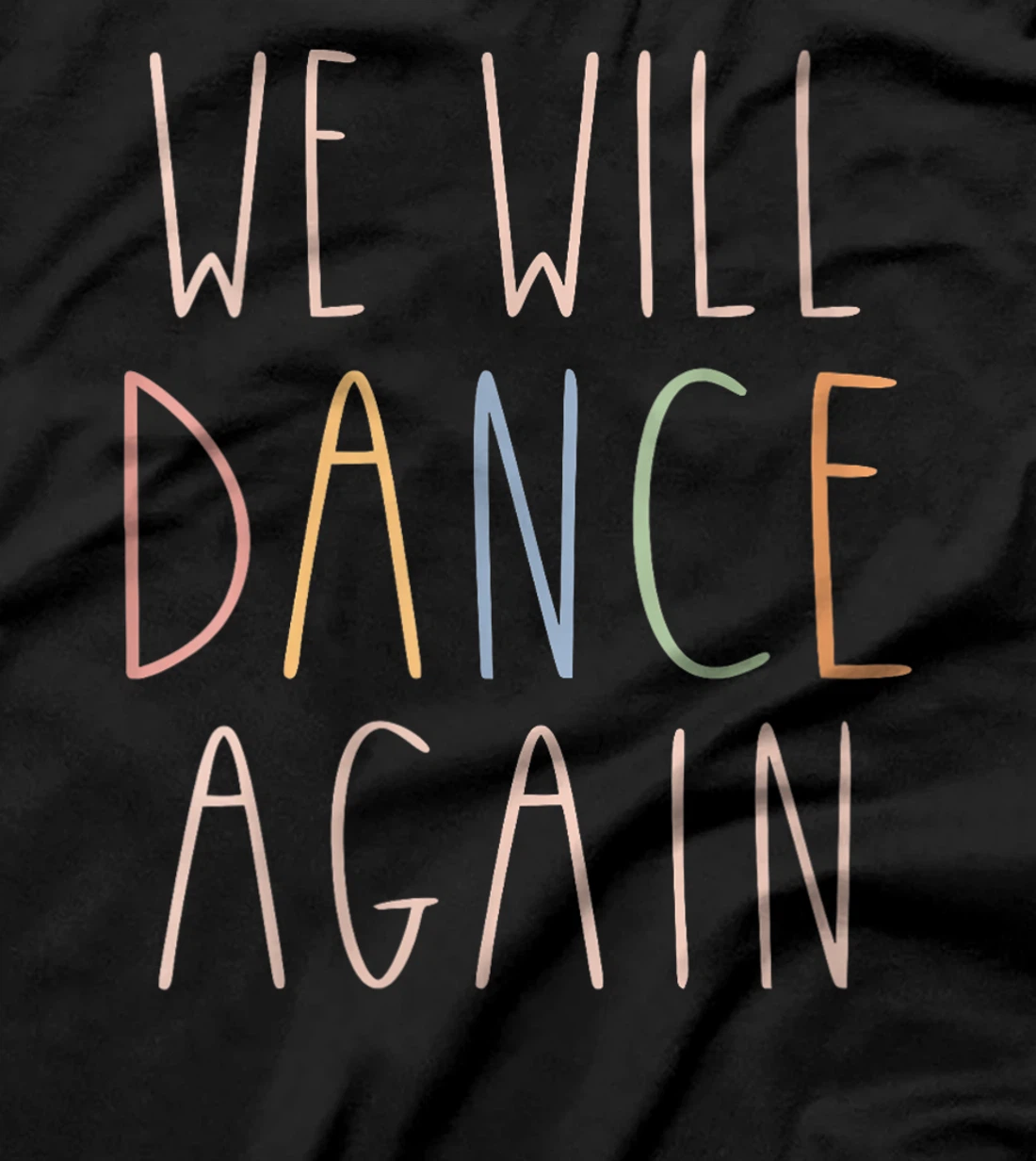 Womens We Will Dance Again Jewish Israel T-Shirt