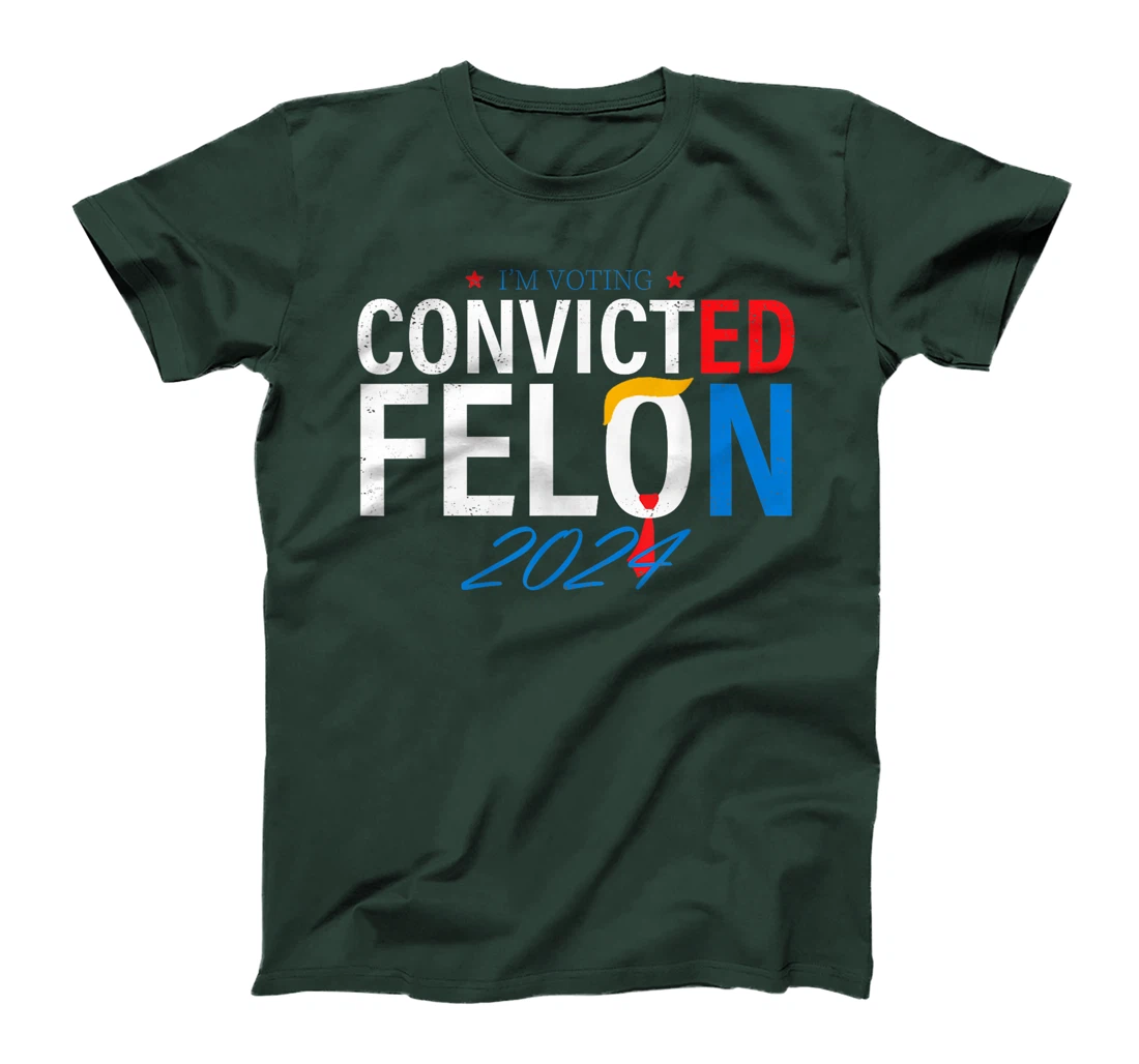 I'm Voting Convicted Felon 2024 Jackass Trump T-Shirt