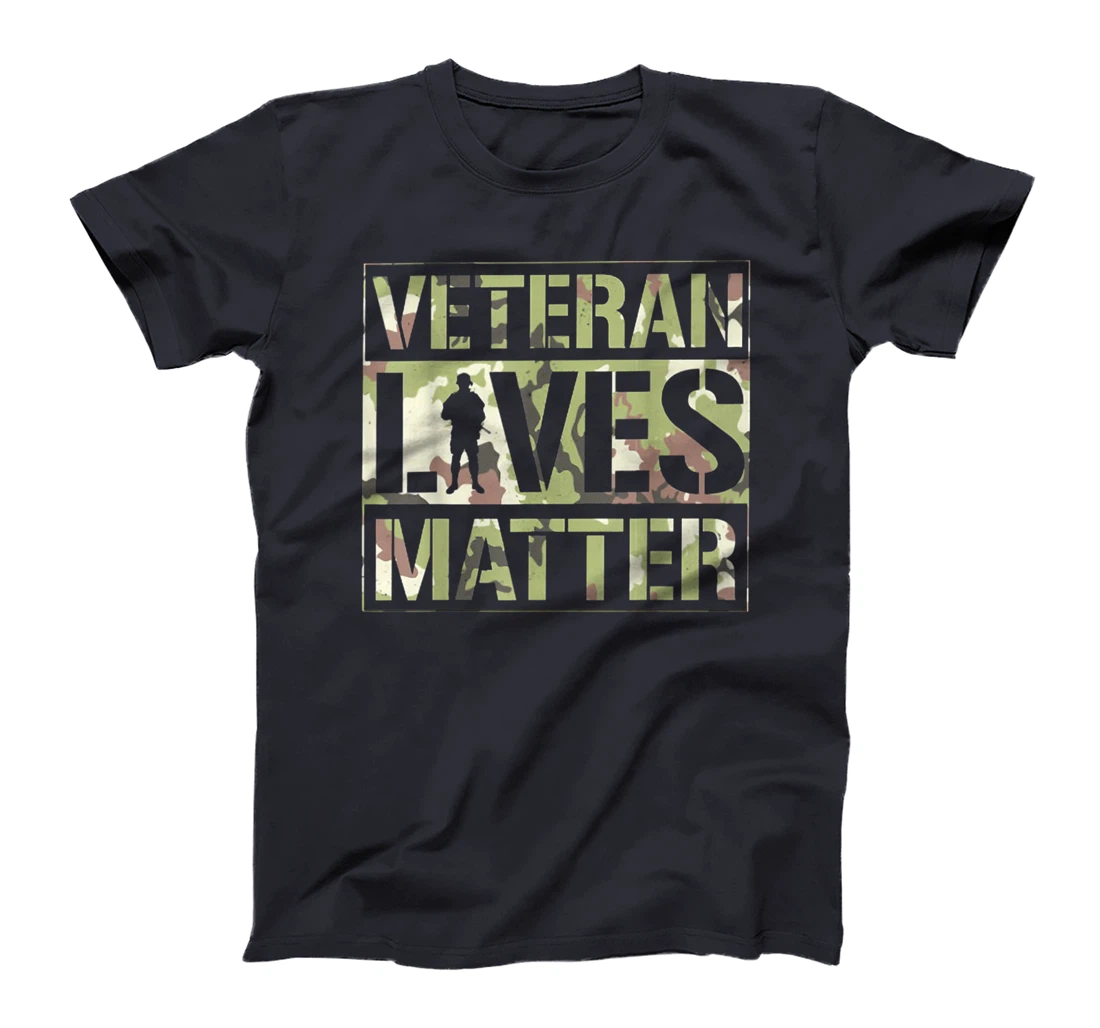 Veteran Lives Matter Camo Veteran Lives Matter T-Shirt