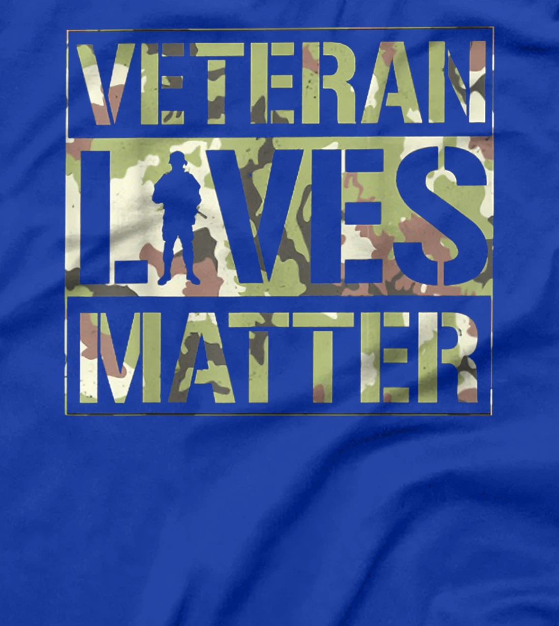 Veteran Lives Matter Camo Veteran Lives Matter T-Shirt
