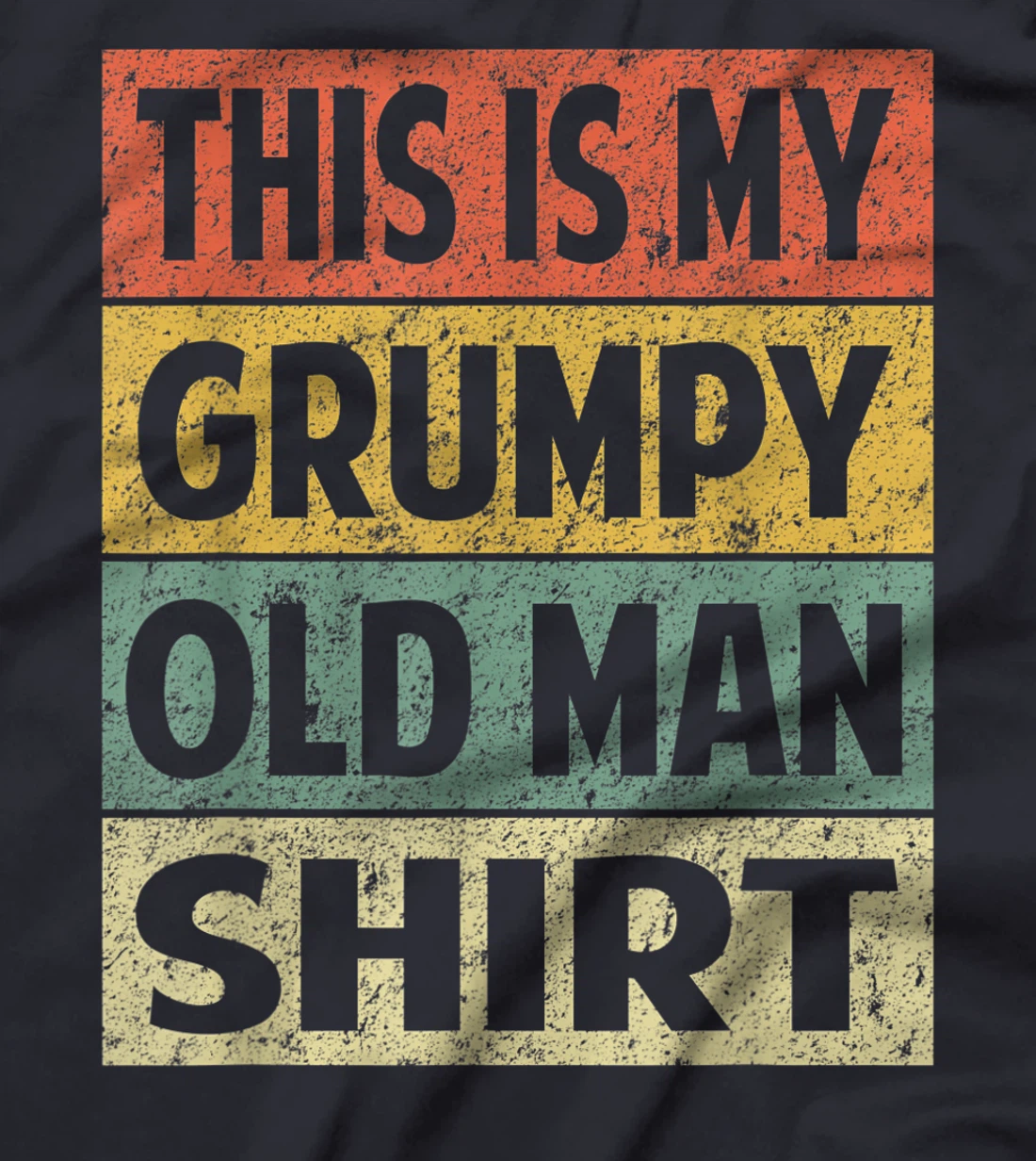 Grumpy Shirt Funny Retro Grumpy Old Man Veteran T-Shirt