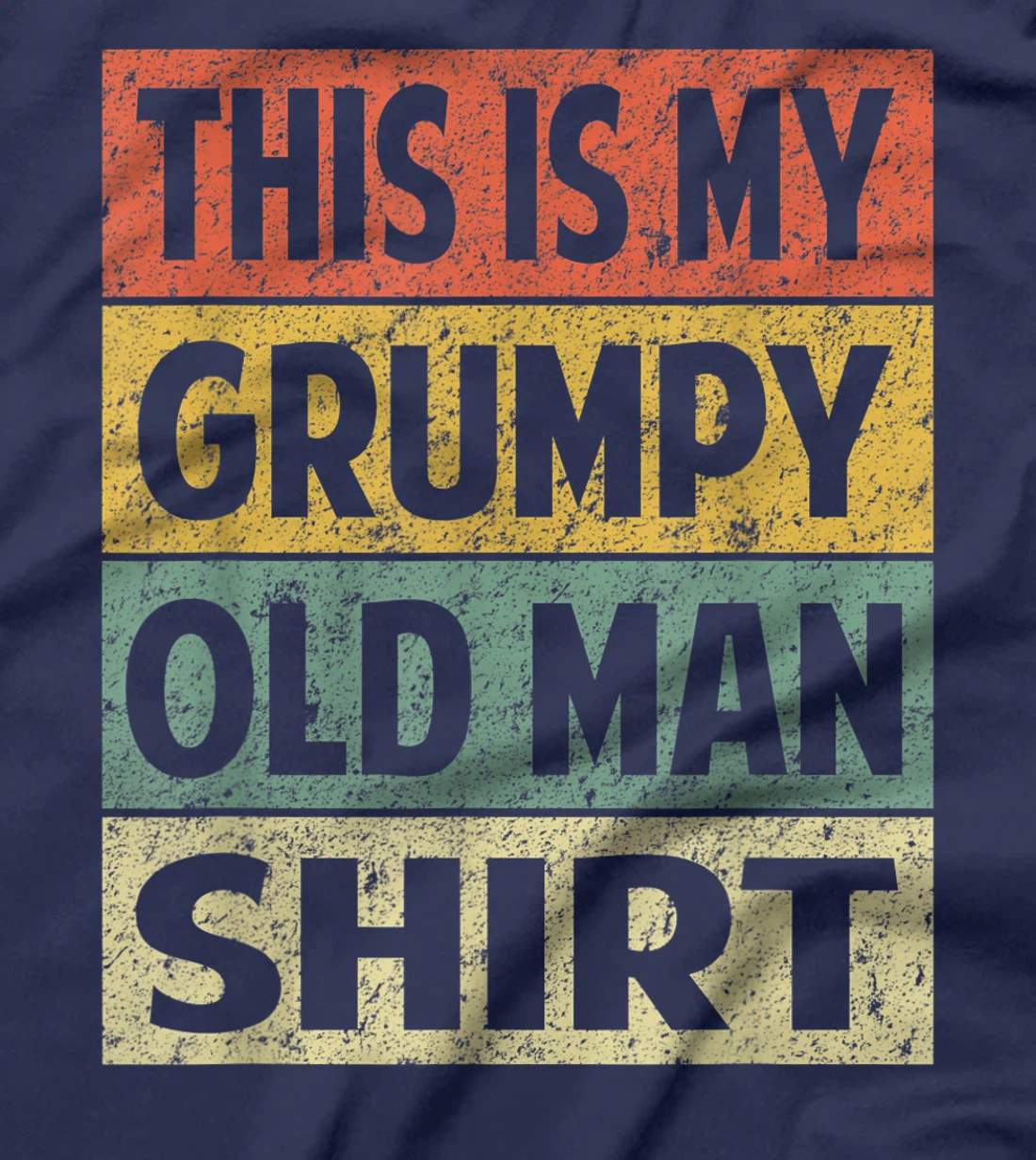 Grumpy Shirt Funny Retro Grumpy Old Man Veteran T-Shirt