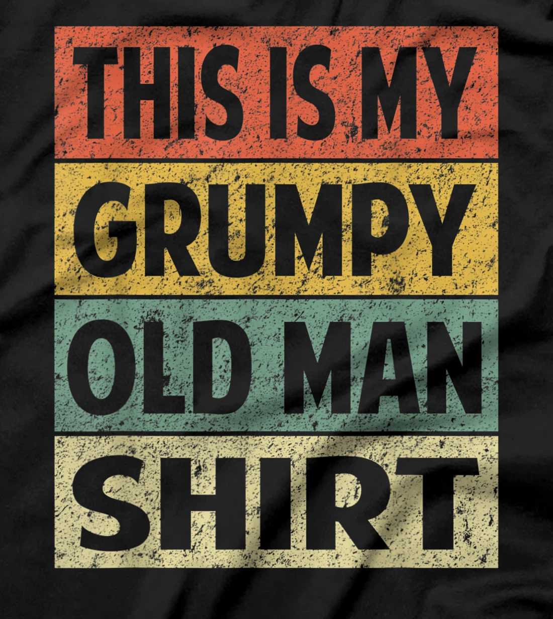 Grumpy Shirt Funny Retro Grumpy Old Man Veteran T-Shirt