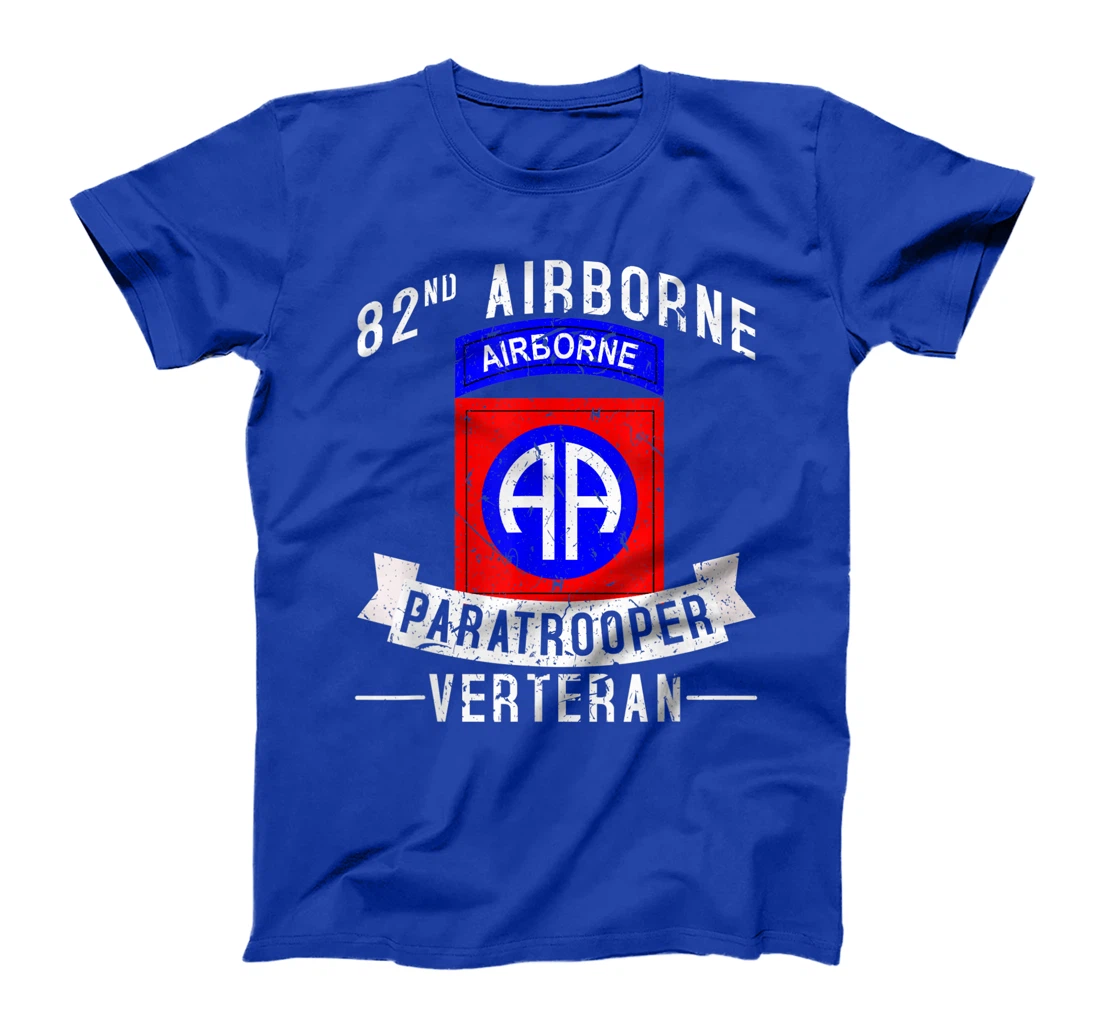 82nd Airborne Division Paratrooper Army Veteran T-Shirt