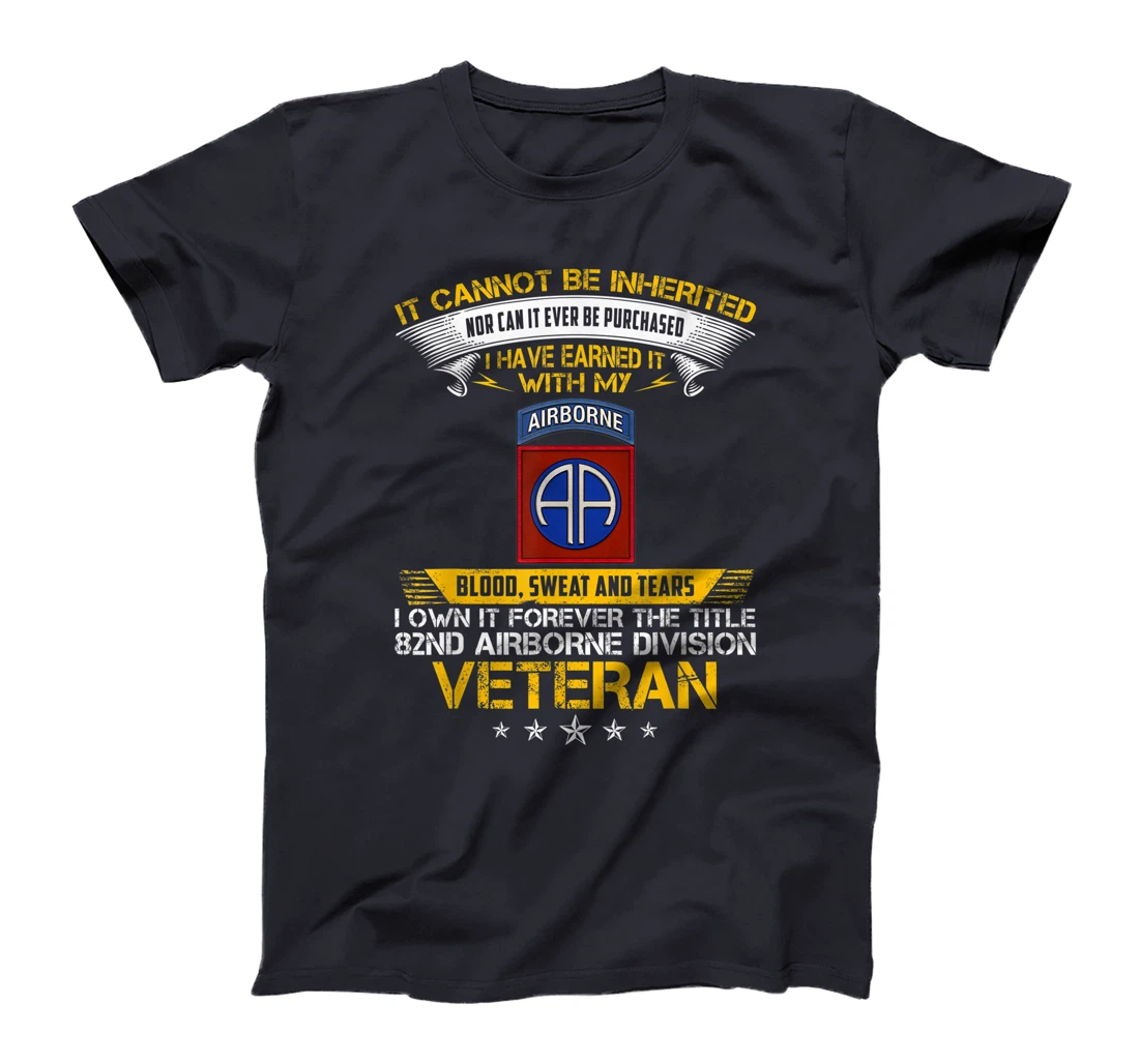 Forever The Title 82Nd Airborne Division Veteran T-Shirt