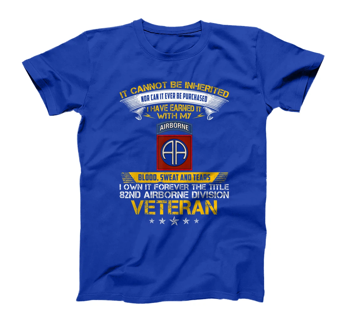 Forever The Title 82Nd Airborne Division Veteran T-Shirt