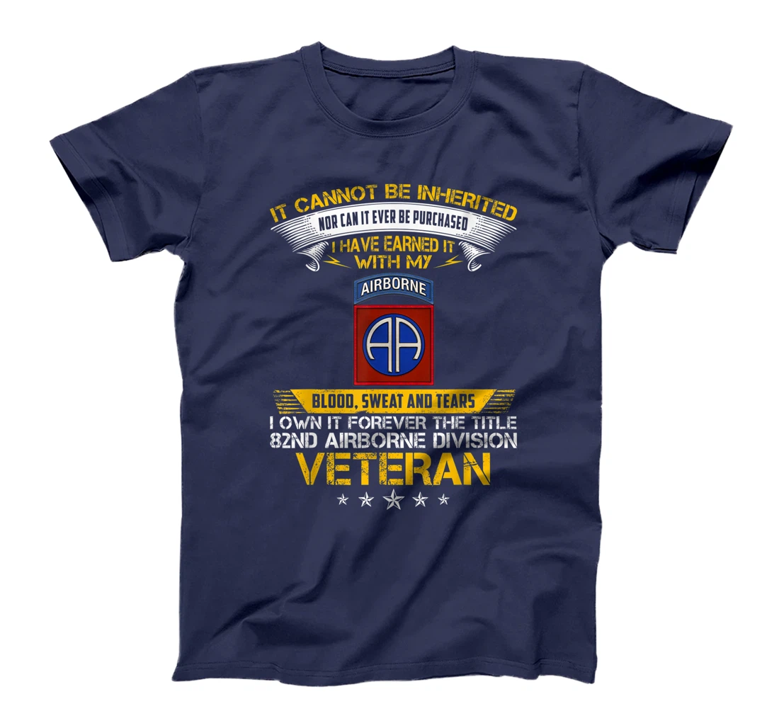 Forever The Title 82Nd Airborne Division Veteran T-Shirt