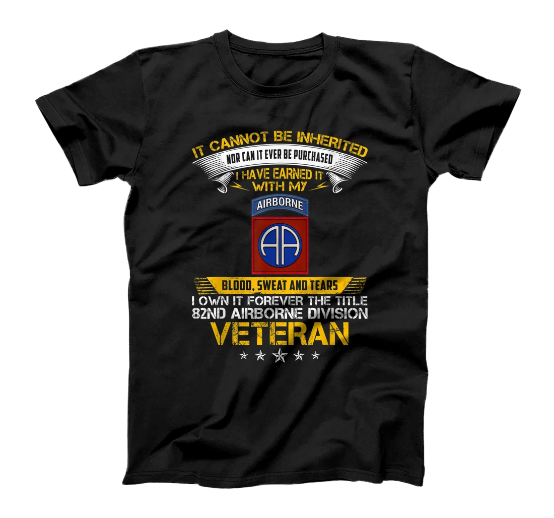 Forever The Title 82Nd Airborne Division Veteran T-Shirt