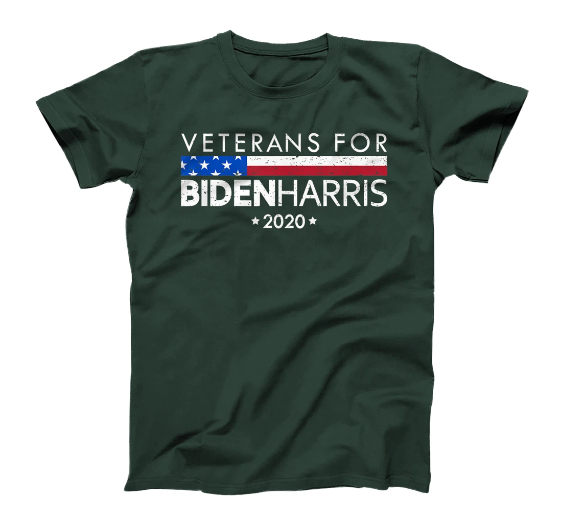 Veterans for Biden Harris T Shirt Democrat US Elections Vote T-Shirt