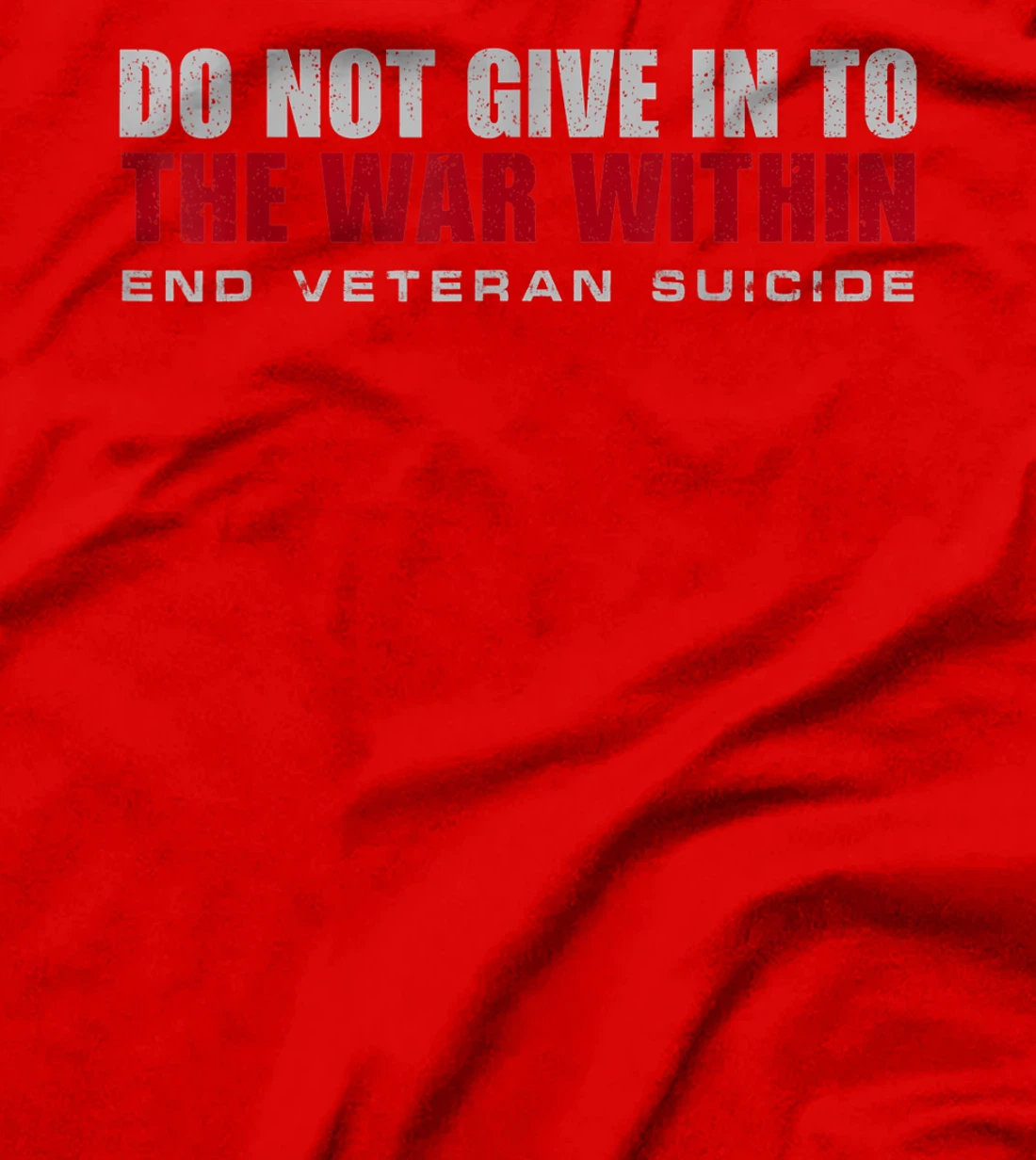 Veteran Suicide Awareness PTSD Support Military T-Shirt