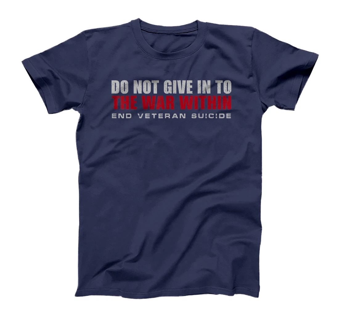 Veteran Suicide Awareness PTSD Support Military T-Shirt