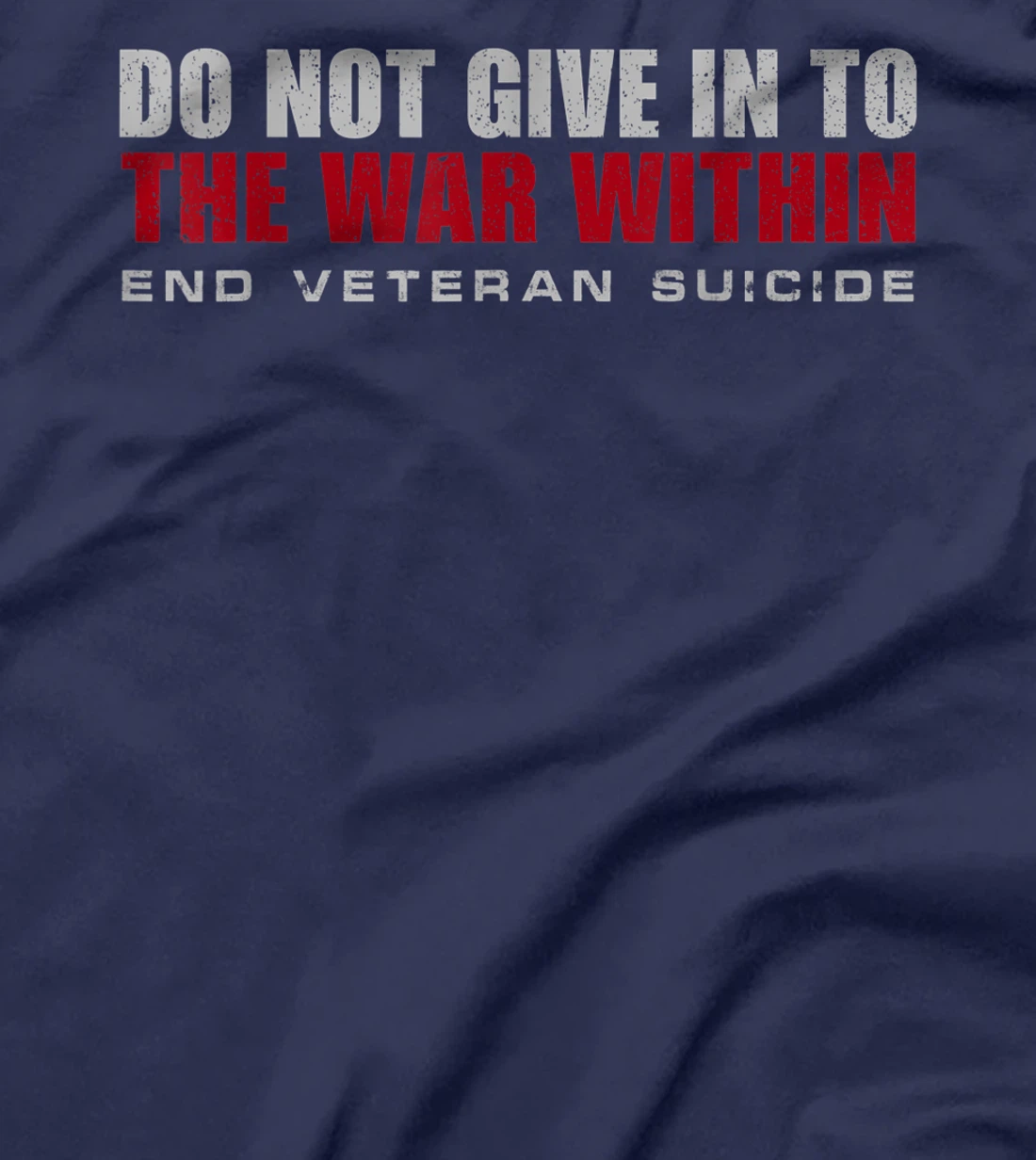 Veteran Suicide Awareness PTSD Support Military T-Shirt