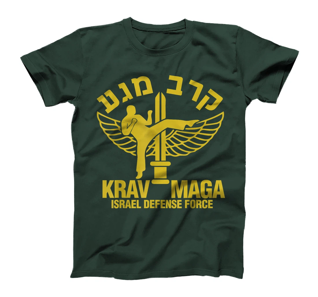 Krav Maga Israel Defense Force IDF Jewish T-Shirt
