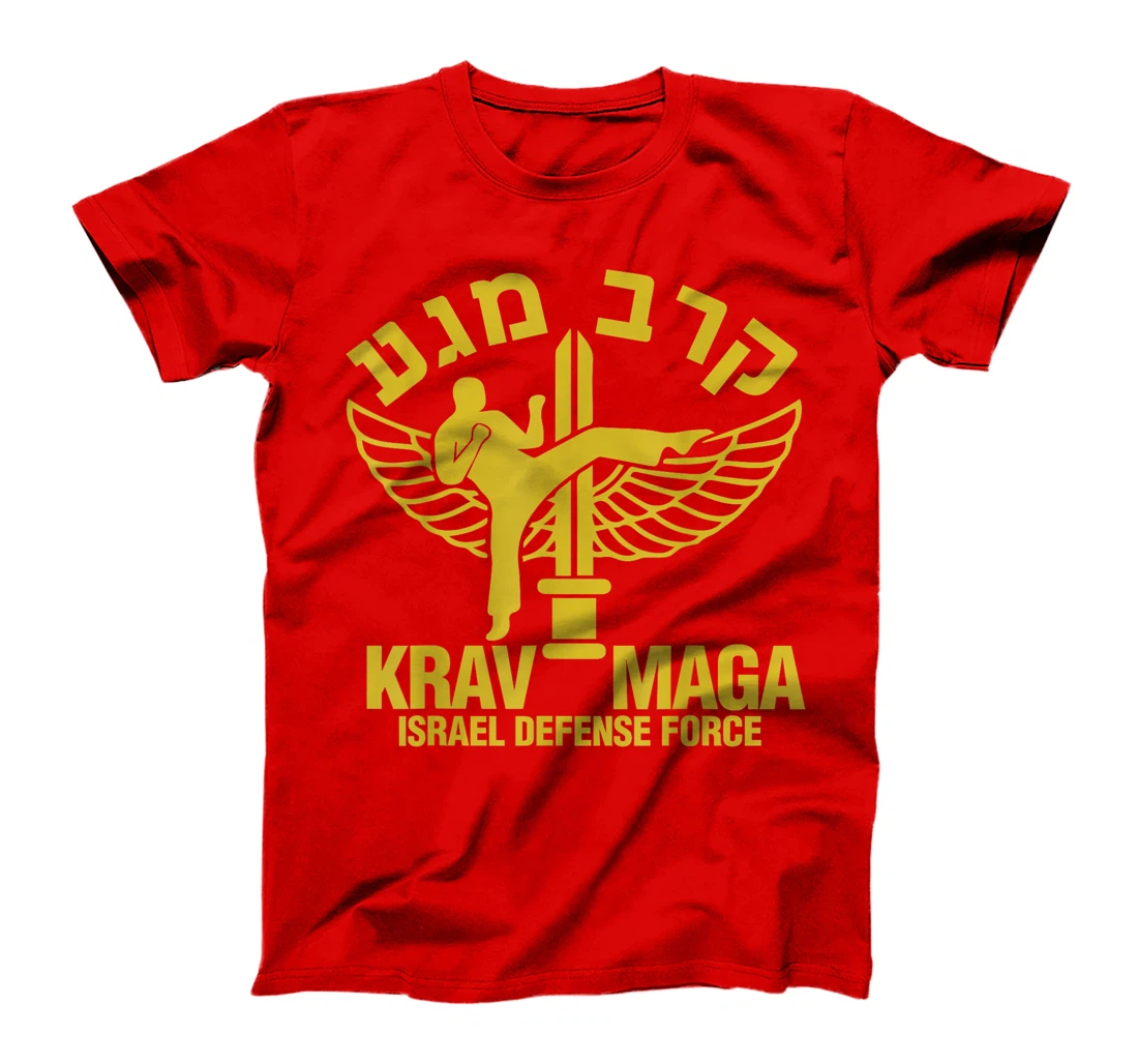 Krav Maga Israel Defense Force IDF Jewish T-Shirt